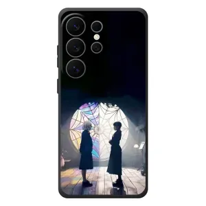 Чехлы Венсдей на Samsung Galaxy S26 Ultra Уэнсдей (AlphaPrint) (Уэнздей и Инид)