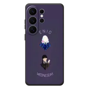 Чехлы Венсдей на Samsung Galaxy S26 Ultra Уэнсдей (AlphaPrint) (Уэнздей и подруга)