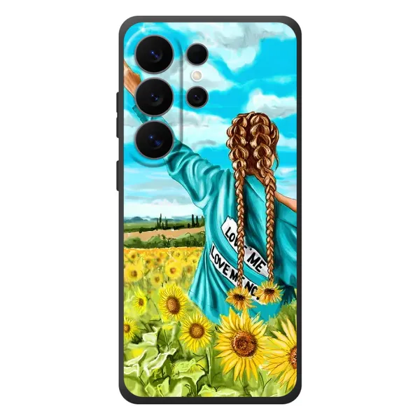 Чехол с принтом «Украиночка» для Samsung Galaxy S26 Ultra Чехол с принтом «Украиночка» для Samsung Galaxy S26 Ultra