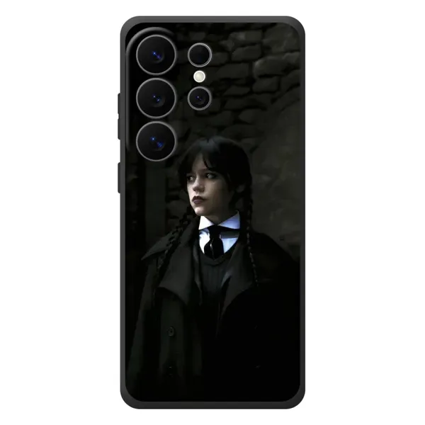 Чехол с принтом «Темный стиль Уэнздей» для Samsung Galaxy S26 Ultra Чехол с принтом «Темный стиль Уэнздей» для Samsung Galaxy S26 Ultra