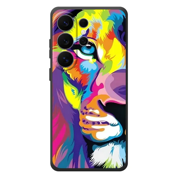 Чехол с принтом «Яркий Лев» для Samsung Galaxy S26 Ultra