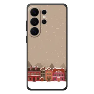 Новорічні, Святкові Чохли для Samsung Galaxy S26 Ultra - 2024 год (Зимове місто)