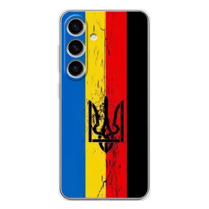 Украинские Чехлы для Samsung Galaxy S26 с картинкой УПА (AlphaPrint) (Флаг УПА)