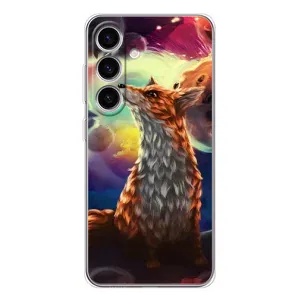 Чохли з картинкою Лисичка для Samsung Galaxy S26 (VPrint) (Лисичка в космосі)