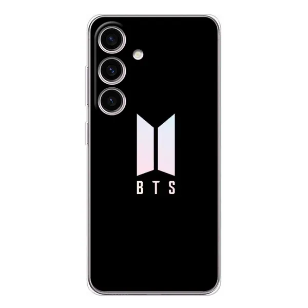 Чохол з принтом «Лого BTS» для Samsung Galaxy S26 Чохол з принтом «Лого BTS» для Samsung Galaxy S26