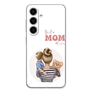 Чехлы для мамы на Samsung Galaxy S26 (Мама и сын)