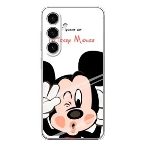 Міккі Маус чохол для Samsung Galaxy S26 (AlphaPrint - Мультяшні) (Маус Міккі)