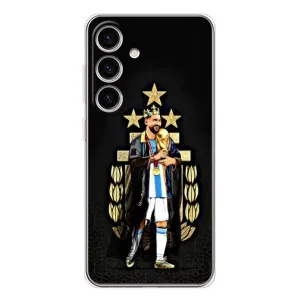 Чехлы для Samsung Galaxy S26 (Leo чемпион) (AlphaPrint) (Месси Король)
