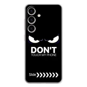 Чехол с принтом «Не трогай телефон» для Samsung Galaxy S26