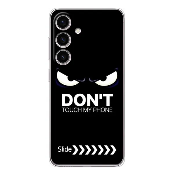 Чехол с принтом «Не трогай телефон» для Samsung Galaxy S26 Чехол с принтом «Не трогай телефон» для Samsung Galaxy S26
