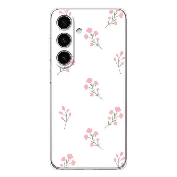 Чехол с принтом «Розовые цветы» для Samsung Galaxy S26 Чехол с принтом «Розовые цветы» для Samsung Galaxy S26