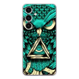 Чехол с принтом «Сова с глазом» для Samsung Galaxy S26
