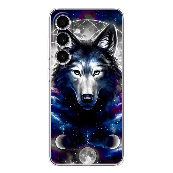 Чохол з принтом «Вовк» для Samsung Galaxy S26