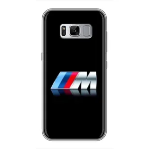 Чохол для Самсунг Галаксі S8 Плюс G955 - з принтом БМВ (AlphaPrint) (AMG)