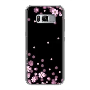 Чохол для Самсунг Галаксі S8 Плюс G955 - з принтом (Дизайнерські) (AlphaPrint) (Квіти маленькі)
