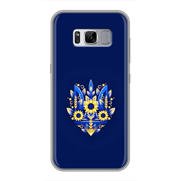 Чехол с принтом «Цветочный Герб» для Samsung Galaxy S8 Plus (G955)