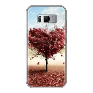 Чехлы для любимой на Самсунг Галаксі S8 Плюс G955 (VPrint) (Дерево серце)