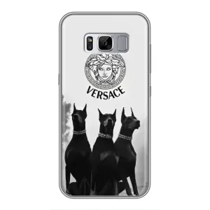 Чохли VERSACE для Самсунг Галаксі S8 Плюс G955 (PREMIUMPrint) (Доберман Версаче)