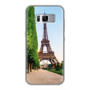 Чохол Ейфелева Вежа Samsung Galaxy S8 Plus, G955 - (AlphaPrint) (Дорога до Парижу)