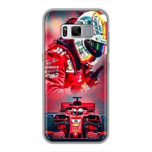 Чохли з Машинами на Самсунг Галаксі S8 Плюс G955 (VPrint) (Гонщик)
