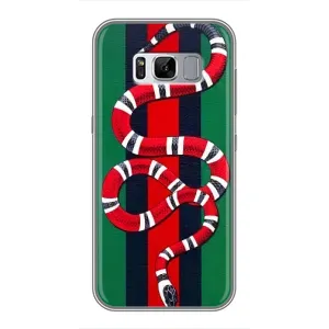 Чохли  GUCCI для Самсунг Галаксі S8 Плюс G955 (AlphaPrint) (Gucci змія)