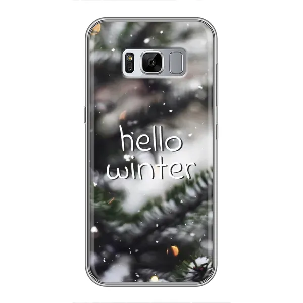 Чехол с принтом «Hello winter» для Samsung Galaxy S8 Plus (G955)