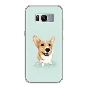 Чехлы с собаками для Samsung Galaxy S8 Plus, G955 (VPrint) (Корги)