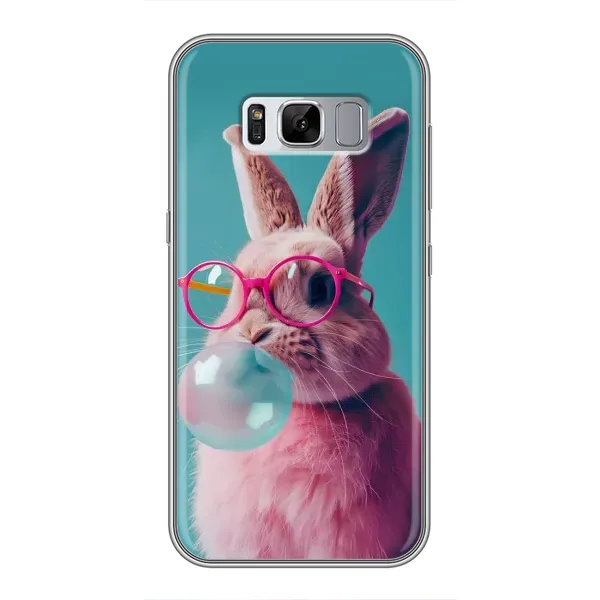 Чехол с принтом «Кролик в очках» для Samsung Galaxy S8 Plus (G955)