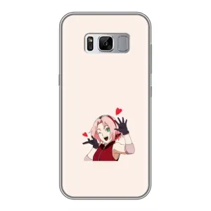 Чохли Персонажі Аніме Наруто для Samsung Galaxy S8 Plus, G955 (AlphaPrint) (Лайк Сакура)