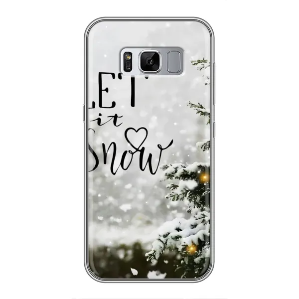 Чехол с принтом «Let it snow» для Samsung Galaxy S8 Plus (G955)