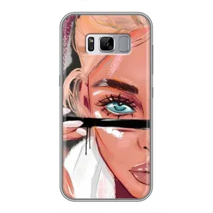 Чохол з друком для Samsung Galaxy S8 Plus, G955 - (Мода) (AlphaPrint) (Макіяж)