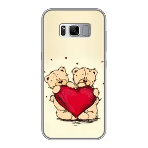 Чехлы для любимой на Самсунг Галаксі S8 Плюс G955 (VPrint) (Медвежата)
