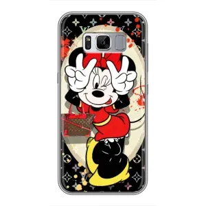 Чохол Disney Mouse Samsung Galaxy S8 Plus, G955 (PREMIUMPrint) (Мінні peace)