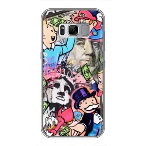 Чохли з крутими принтами для Samsung Galaxy S8 Plus, G955 - (PREMIUMPrint) (Monopoly man)