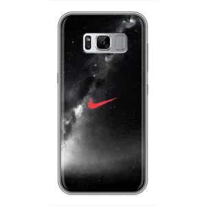 Чохол для Samsung Galaxy S8 Plus, G955 - з принтом Найк (AlphaPrint) (Найк червоний)