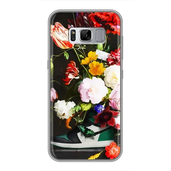 Чохол з принтом «Nike цветы» для Samsung Galaxy S8 Plus (G955)