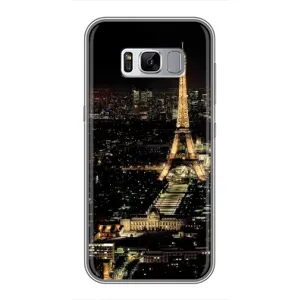 Чохол Ейфелева Вежа Samsung Galaxy S8 Plus, G955 - (AlphaPrint) (Нічний Париж)