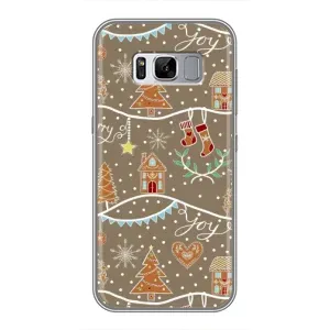 Новорічні, Святкові Чохли для Samsung Galaxy S8 Plus, G955 - 2024 год (Новорічні пряники)