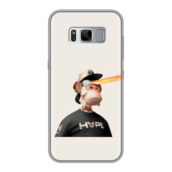 Чохол з принтом «мавпа NFT в окулярах» для Samsung Galaxy S8 Plus (G955)