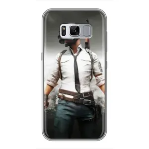 Чеjхол PUBG для Самсунг Галаксі S8 Плюс G955 (AlphaPrint) (Пабг мен)
