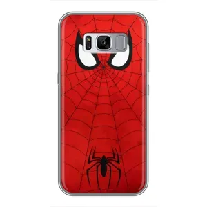 Чохол з людиною павуком для Samsung Galaxy S8 Plus, G955 - (AlphaPrint) (Павук (Марвел))