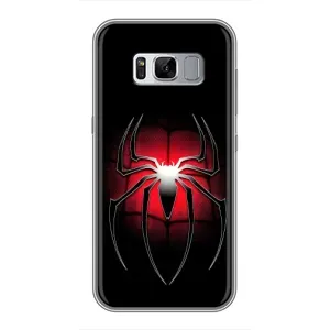 Чохол з людиною павуком для Samsung Galaxy S8 Plus, G955 - (AlphaPrint) (Паук марвел)
