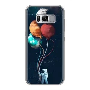 Космічні Чохли для Самсунг Галаксі S8 Плюс G955 (VPrint) (Планети кульки)