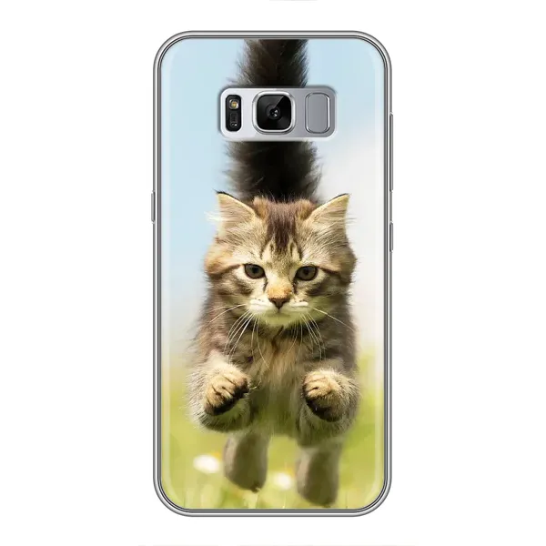 Чехол с принтом «Прыжок кота» для Samsung Galaxy S8 Plus (G955)