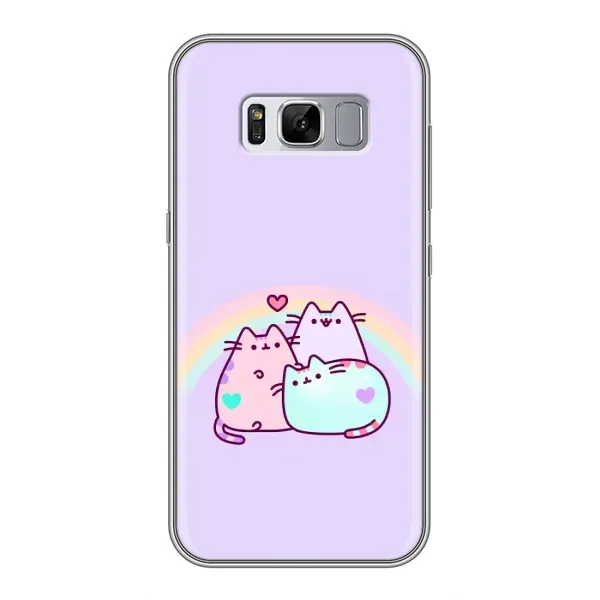 Чехол с принтом «Радужные котики» для Samsung Galaxy S8 Plus (G955)