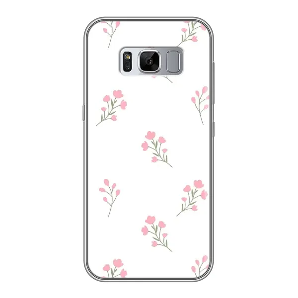 Чехол с принтом «Розовые цветы» для Samsung Galaxy S8 Plus (G955)