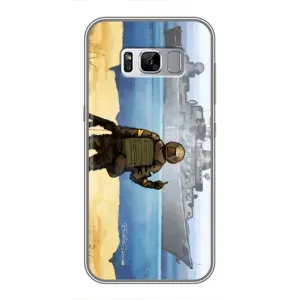 Чехол с принтом (Русский корабль...) для Самсунг Галаксі S8 Плюс G955 (AlphaPrint) (Російський корабель)
