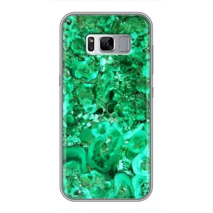 Мраморний чехол на Samsung Galaxy S8 Plus, G955 (VPrint) (Салатовий Мрамор)