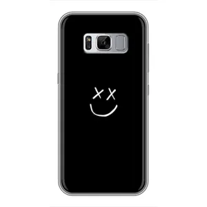 Чохол для Самсунг Галаксі S8 Плюс G955 - (AlphaPrint) з принтом (ТОП продажів) (Смайл)