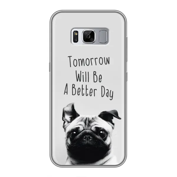 Чехол с принтом «Смешной Мопс» для Samsung Galaxy S8 Plus (G955)